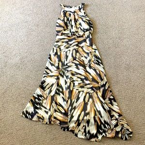 INC Asymmetrical Maxi Dress NWT